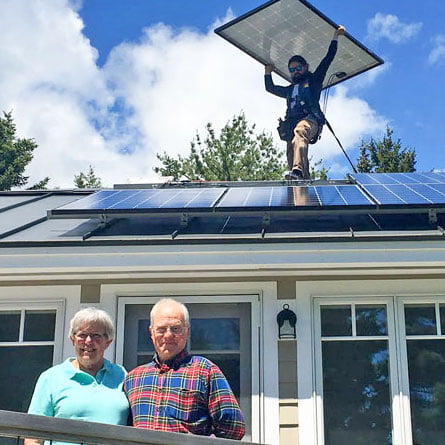 ReVision Energy solar panel installation company in Maine