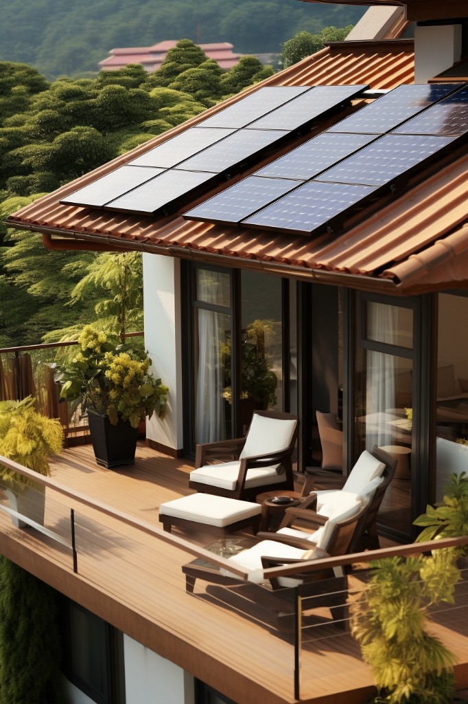 solar panel that substitutes roof tiles